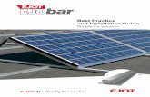 data-sheet[EJOBAR]EJOT Gu䄐a de instalaci䄐n EJOBAR€¦ · EJOT ® The Quality ... For specialist application such as solar PV and thermal panels, ... Additional fasteners may
