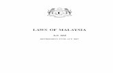 LAWS OF MALAYSIA - Retirement Fund Incoporated : … · 2014-07-02 · Unclaimed moneys 16. Statutory Bodies ... LAWS OF MALAYSIA Act 662 ... Act 1965 [Act 125]; “financial year”