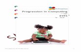 Progression in Computing - Home | Curriculum ICT …ictinspires.com/.../EYFS-Progression-in-Computing-2.00-SAMPLE-ONLY.pdfProgression in Computing ... These are broad areas of ICT