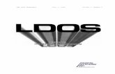THE LDOS QUARTERLY July 1, 1982 Volume 1, Number 5 · software group working on maintenance of our LDOS product line ... are two of the biggest supporters of the LDOS ... without