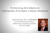 Performing Arts Medicine - Academy of Osteopathyfiles.academyofosteopathy.org/CME/OMED2015/ShoupD-Lecture...• Textbook of Performing Arts Medicine 3rd edition, ... Tony Iommi (Black