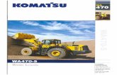 WA470-5 Brochure - Direct Mining Services new WA470-5 wheel loader: The perfect combination of performance, comfort and economy. ... Komatsu's reliable engine, with thick walled crank