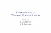 Fundamentals of Wireless Communication - pudn.comread.pudn.com/downloads96/sourcecode/others/393725/PPT... · • Wireless channels can be modeled as linear time-varying systems: