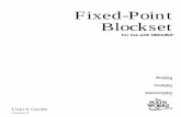 Fixed-Point Blockset - cvut.czradio.feld.cvut.cz/matlab/pdf_doc/fixpoint/fp_blks.pdf · simulation, and prototyping of digital signal processing systems ... This guide describes how