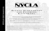 NSTITUTE CCESS AND E A INSURING GREEMENTS … Agreements and Insuring Easements - 04.04...Continuing Legal Education Institute . 14 Vesey Street, New York, N.Y. 10007 • (212) 267-6646