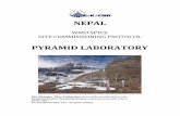 SPICE Commissioning Protocol - World Meteorological ... · SITE COMMISSIONING PROTOCOL PYRAMID LABORATORY ... - Snow on the ground data from manual density record ... SPICE Site Commissioning