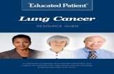 Lung Cancer - Amazon Web Services · P.O. Box 1748 Oregon City, OR 97045 CONT ACT INFO : Phone: E-mail: (503) 632-9032 ... Lung Cancer 101 is the site’s primary resource page.