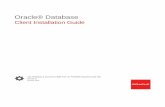 Client Installation Guide - Oracle · Using Oracle Net Configuration Assistant 5-5 ... Locale Preferences for Client Connections 6-2 ... Database Client Installation Guide for IBM