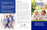 Guaranteed Income ANNUITIES An annuity is a ELCO a More Secure Retirement.....With Our Tax-Deferred Annuities! ELCO Mutual Life and Annuity was organized in 1946 as Employees Life