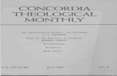 CONCORDIA THEOLOGICAL MONTHLY · 2014-12-11 · one commonly accepted definition of her ... basic hermeneutic principle, ... The appropriation of Christ and His benefits takes …