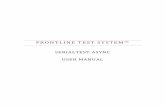 FRONTLINE TEST SYSTEM™ Async User Guide.pdfwithout prior written authorization of Frontline Test ... 5.2 USB HCI Internal Software Tap Data ... 124 14.1.4 Using ...