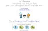 This Octonauts Kindergarten Pack features many …lapbooksbycarisa.homestead.com/Octonauts_Kindergarten_Printables.pdfThis Octonauts Kindergarten Pack features many Pre K and Kindergarten
