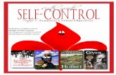 SELF-CONTROL of Self ... verb tense, quotation marks, plot development M.ACO 6.7-6.9, 6.11 ... achieving their vision of an utopian society. As the sixth grade saints ...