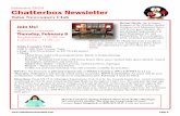 Chatterbox Newsletter - Tulsa Newcomers Club - Home Newsletter Tulsa Newcomers Club ...  Page 2 ... welcome all “seasoned” & new players!