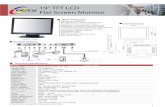 19 TFT LCD Flat Screen Monitorprismabytes.com/PRODUCT_CATALOG/product/LCD MONITOR/STANDARD/PBWDL...System Wiring MODEL Display Type Screen Size Viewable 376.32mmSize ... VGA 15Pin