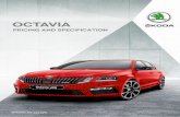 OCTAVIA - Škoda Auto · On The Road and P11D pricing - continued BiK calculation example OCTAVIA Hatch S 1.0 TSI 115PS P11D value £17,500.00 Company car BiK tax based on CO
