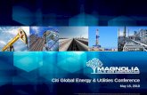 Citi Global Energy & Utilities Conferencemagnoliaoilgas.com/wp-content/uploads/2018/05/TPGE_Magnolia... · TPG PACE ENERGY HOLDINGS Disclaimer 2 FORWARD LOOKING STATEMENTS The information