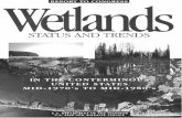 Wet-kinds - National Conservation Training Center - … STATUS AND TRENDS IN THE CONTERMINOUS UNITED STATES MID-1970’s TO MID-1980’s First Update of the National Wetlands Status