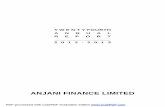 ANJANI FINANCE LIMITED - bseindia.com · CHHOTELAL PATHAK : Director ... 1 ANJANI FINANCE LIMITED ... The brief resume/detail relating to the Director who is to be re …