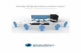 GlobalSign PDF Signing Certificates Installation Support · 2014-12-11 · lick the Adva bbon under t OBALSIG Drivers foun ... Microsoft Word - PDFSign Digital ... (Full Installation