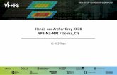 Hands-on: Archer Cray XC30 NPB-MZ-MPI / bt-mz C · Hands-on: Archer Cray XC30 NPB-MZ-MPI / bt-mz_C.8 ... Implemented in 20 or so Fortran77 source modules ! ... ! 1.2 Summary analysis