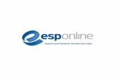 Online! Distributor Praise for ESP users, including 30,000 of …cdn.asicentral.com/MKTGemails/ESPOnlineELearning... · 2007-11-02 · Lee Cohen, Lindon Associates Inc. ... Joe Meininger,