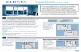ImPOrTANT INFOrmATION & GlOssAry - Jeld-Wen · ImPOrTANT INFOrmATION & GlOssAry &TUJNBUFE *OTUBMM ... 1SPGFTTJPOBM IS Continuous Slab Landing Step-Down Landing OPEN-STUD ... Take