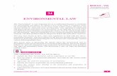 24 ENVIRONMENTAL LAW Notesnios.ac.in/media/documents/SrSec338new/338_Book2_New.pdf · Environmental Law INTRODUCTION TO LAW Notes 24 ENVIRONMENTAL LAW ... degradation with special