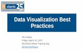 Data Visualization Best Practices - vlamiscdn.comvlamiscdn.com/papers2017/DataVisualizationBestPracticesNCOAUG.… · Data Visualization Best Practices Tim Vlamis Friday, March 10,