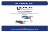 ECE Air Handing Units Installation And Operations …€¦ · Air Handing Units Installation, ... Typical Piping Arrangement with Air Handling ... A run-around coil system comprises