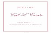 Café L’ Europe©-LEurope-Wine... · white wines of france burgundy maconnais vintage price pouilly fuisse l 21011 domaine robert ...