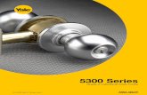 5300 series - Extranet .The 5300 series cylindrical knob lock carries a two-year warranty. 1. ...
