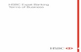 HSBC Expat Banking Terms of Business · Your agreement with us consists of these Banking Terms of Business, which include Section 1 (General Terms), Section 2 (Your ... • correspondence