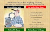 Wood Innovaon: Re-Imagining Forestry - MIFBImifbi.org/wp-content/uploads/2017/03/DeYoe-MiFBI-2017.pdf · 2017-03-13 · Wood Innovaon: Re-Imagining Forestry ... Bark Regional Bio-Reﬁnery