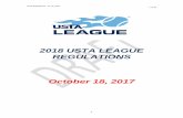 2018 USTA LEAGUE REGULATIONS October 18, 2017 National Tennis Rating Program (NTRP) is the official system for determining the levels of competition for the USTA League. The USTA NTRP