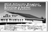 Mid-Atlantic Region Consumer's Guide to Buying a Solar ... · Mid-Atlantic Region Consumer's ... computers, and televisions. Batteries may be added to the system to provide back-up