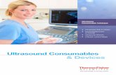 Ultrasound Consumables & Devices · Ultrasound Consumables Ultrasound ... • Does not contain formaldehyde ... signosRT® Bladder Scanner is: • Easy to use • Accurate