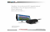 Stalker Speed Sensor User Guide · Applied Concepts, Inc. 2609 Technology Drive . Plano, Texas 75074 . 972-398-3780 . Stalker Scoreboard PC Application & Stalker Pro II Speed Sensor