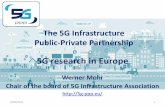 5G research in Europe · 5G research in Europe ... • Hermann Eul, Corporate Vice President General Manager, ... – high throughput for e.g. video services