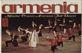 MONITOR PRESENTS ARMENIAN FOLK DANCES · monitor presents return to archive ('enter foh folk-life programs and cultural studies ' sm!thsonia n institi i{'· re-recorded to simulate