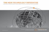 THE NEW TECHNOLOGY IMPERATIVE - Home | … needs new technology and technology breakthrough. … that’s only going to happen if there’s broad spread use of technology across the