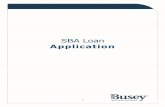 SBA Loan - Busey Bank · Value Source of Value Description Accounts Receivable $ Inventory $ Net Fixed Assets (e.g. equipment) $ Vehicle $