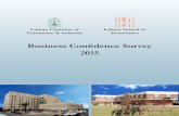 Lahore Chamber of Lahore School of Commerce & Industry ...lcci.com.pk/Analysis_Business_Confidence_Survey_2015.pdf · In March 2015, Lahore Chamber of Commerce & Industry (LCCI) and
