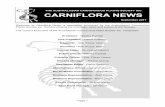 THE AUSTRALASIAN CARNIVOROUS PLANTS SOCIETY INC ... · Welcome to Carniflora News, a newsletter produced by the Australasian Carnivorous Plants Society Inc. that documents the meetings,
