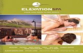 TAKING YOUR SENSES TO NEW HEIGHTS YOUR SENSES TO NEW HEIGHTS to the ultimate resort spa experience in