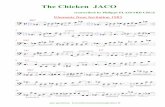 The Chicken JACO - pop-sheet-music.compop-sheet-music.com/Files/ea5e837faa275ed80492e600b85255c0.pdf · The Chicken JACO transcribed by Philippe PLASSARD CRUZ any questions: lesroutierssontnosamis@yahoo.fr