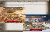 Mid-war arsenals - Flames Of War · 2013-04-11 · Mid-war arsenals Version 3 Update With the publication of the latest version of the Flames Of War rules, the characteristics of