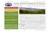 THE PANTHER’S ROAR - Friends of Panthertown | … · Friends of Panthertown The Panther’s Roar Panthertown Valley WNC!!! ... Summer 2017 Page !2 Printed on Recycled Paper ...