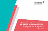 Corporate Human Rights Benchmark: Progress Report 2018... · 1 CHRB Progress Report April 2018 CHRB 2-8 Scrutton St, London, EC2A 4RT infocorporatebenchmark.org In March 2017 …