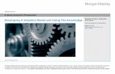 Developing A Valuation Model and Using The Knowledge … · 2018-04-03 · Developing A Valuation Model and Using The Knowledge MORGAN STANLEY RESEARCH North America Electrical Equipment